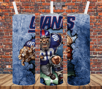 Pro Team Football - Tumbler Wrap Sublimation Transfers