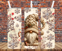 Christmas Gnome - Tumbler Wrap - Sublimation Transfers