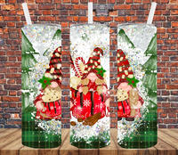 Christmas Gnomes - Tumbler Wrap Sublimation Transfers