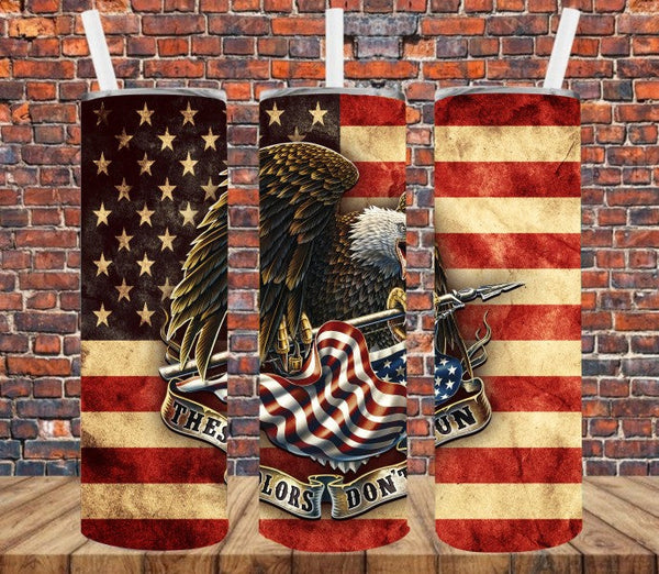 These Colors Don't Run - Tumbler Wrap Sublimation Transfers