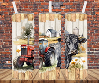 Farm Life - Tumbler Wrap - Sublimation Transfers