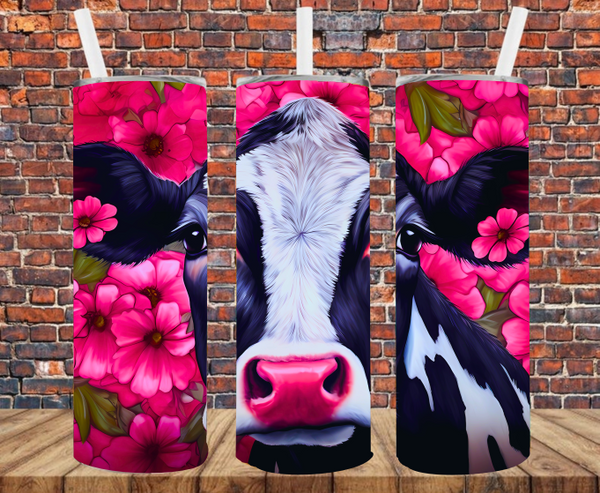 Country Cow - Tumbler Wrap - Sublimation Transfers