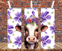 Country Cow - Tumbler Wrap - Sublimation Transfers