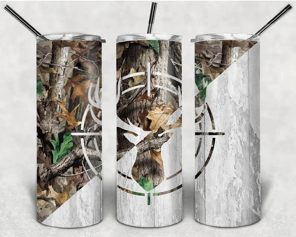 Deer Hunter - Tumbler Wrap Sublimation Transfers