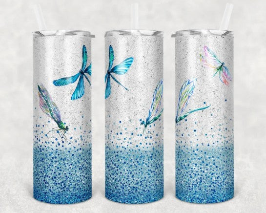Dragonfly - Tumbler Wrap Sublimation Transfers