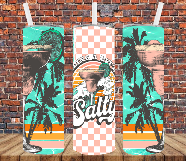 Feeling a Little Salty - Tumbler Wrap Sublimation Transfers