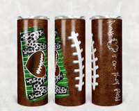 Football Mom - Tumbler Wrap Sublimation Transfers