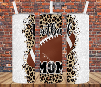 Football Mom - Tumbler Wrap Sublimation Transfers