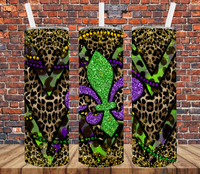 Mardi Gras - Tumbler Wrap Sublimation Transfers