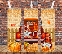 Fall Gnomes - Tumbler Wrap Sublimation Transfers