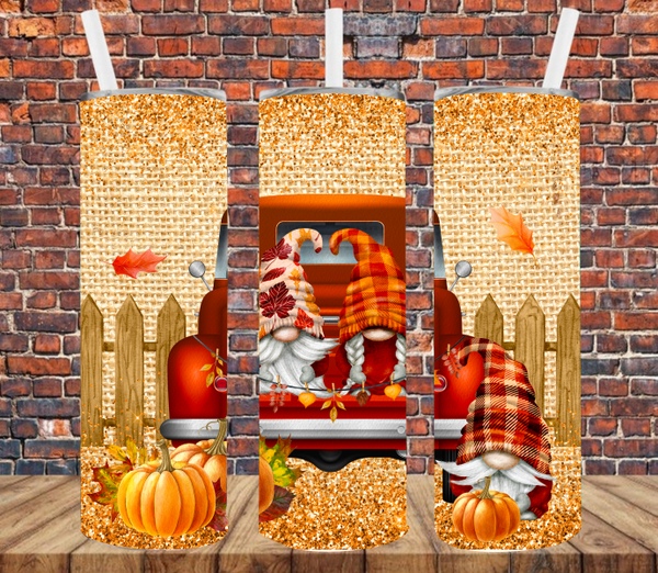 Fall Gnomes - Tumbler Wrap Sublimation Transfers