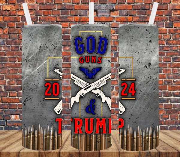 Free Trump - Tumbler Wrap - Sublimation Transfers – Sticky Fingers