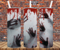 Spooky Hands - Tumbler Wrap - Sublimation Transfers