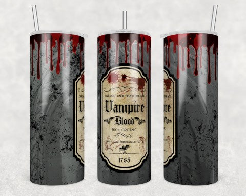 Vampire Blood - Tumbler Wrap Sublimation Transfers