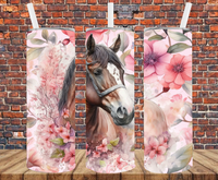 Beautiful Horse - Tumbler Wrap - Sublimation Transfers