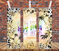 Hot Mom Summer - Tumbler Wrap Sublimation Transfers