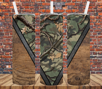 Camo Hunting - Tumbler Wrap Sublimation Transfers