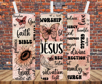 Religious Focus - Tumbler Wrap - Sublimation Transfers