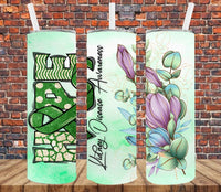 Kidney Disease Awareness - Tumbler Wrap Sublimation Transfers