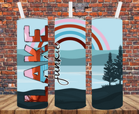 Lake Junkie- Tumbler Wrap - Sublimation Transfers