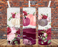 Plum Pumpkins - Tumbler Wrap - Sublimation Transfers