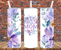 Mom - Tumbler Wrap - Sublimation Transfers