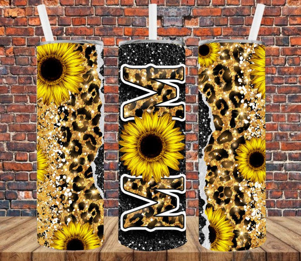 Mom Sunflowers - Tumbler Wrap Sublimation Transfers
