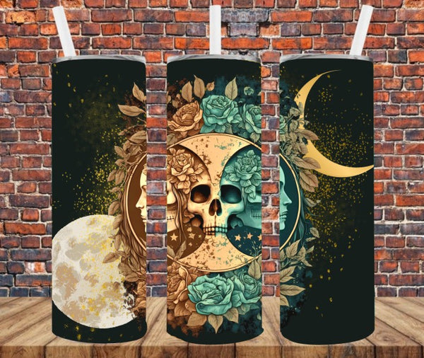 Mystical Moon - Tumbler Wrap Sublimation Transfers