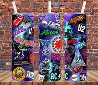 Rock N Roll - Tumbler Wrap, Sublimation Transfers