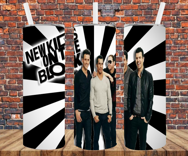 New Kids On The Block NKOTB - Tumbler Wrap - Sublimation Transfers