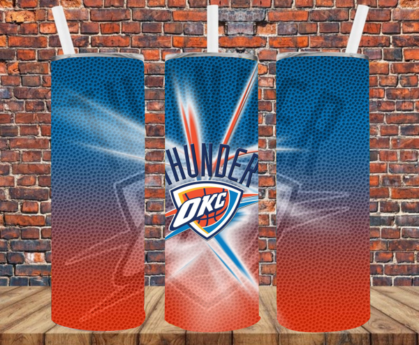 Oklahoma City - Tumbler Wrap - Sublimation Transfers