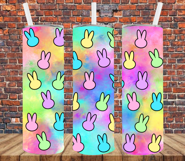 Easter Bunnies - Tumbler Wrap Sublimation Transfers