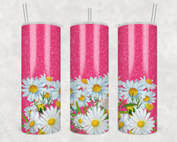 Daisies - Tumbler Wrap Sublimation Transfers