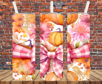 Fall Pumpkins - Tumbler Wrap - Sublimation Transfers