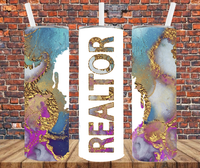 Realtor - Tumbler Wrap Sublimation Transfers