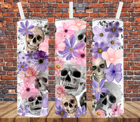 Sugar Skulls - Tumbler Wrap Sublimation Transfers