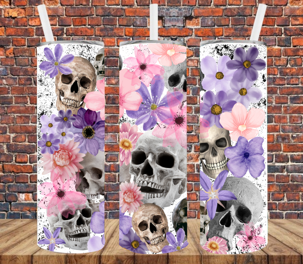 Sugar Skulls - Tumbler Wrap Sublimation Transfers