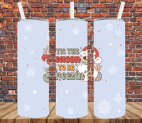 Tis the Season to be Freezing - Tumbler Wrap Sublimation Transfers