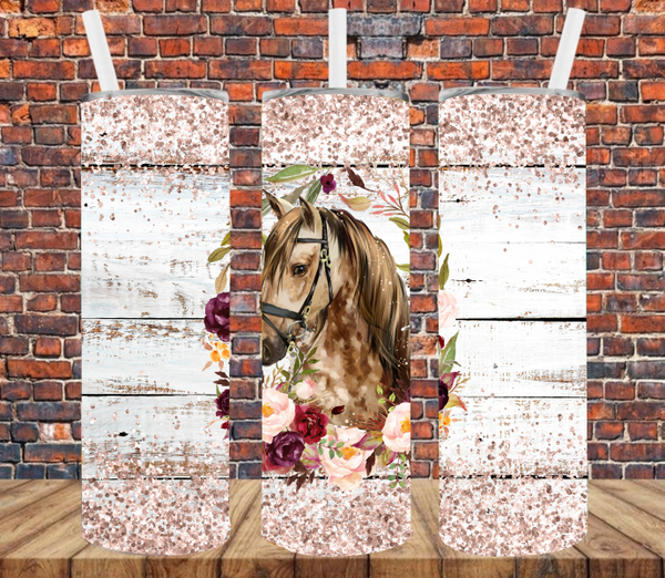 Country Horse - Tumbler Wrap Sublimation Transfers