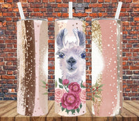 Llama - Tumbler Wrap Sublimation Transfers