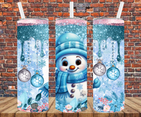 Snowman - Tumbler Wrap - Sublimation Transfers