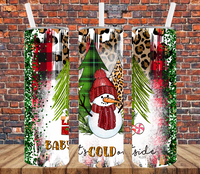 Snowmen - Tumbler Wrap Sublimation Transfers