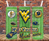 West Virginia - Tumbler Wrap - Sublimation Transfers