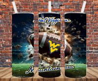 West Virginia - Tumbler Wrap - Sublimation Transfers