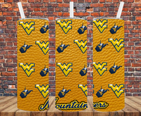 West Virginia - Tumbler Wrap - Sublimation Transfers