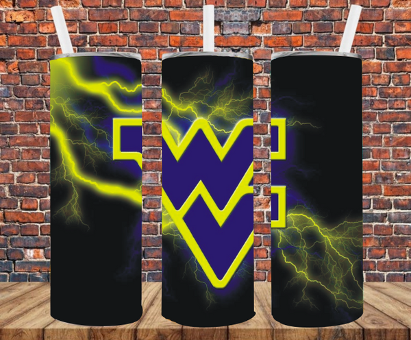 West Virginia - Tumbler Wrap - Sublimation Transfers