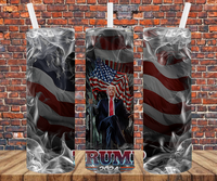 Trump Throne - Tumbler Wrap Sublimation Transfers