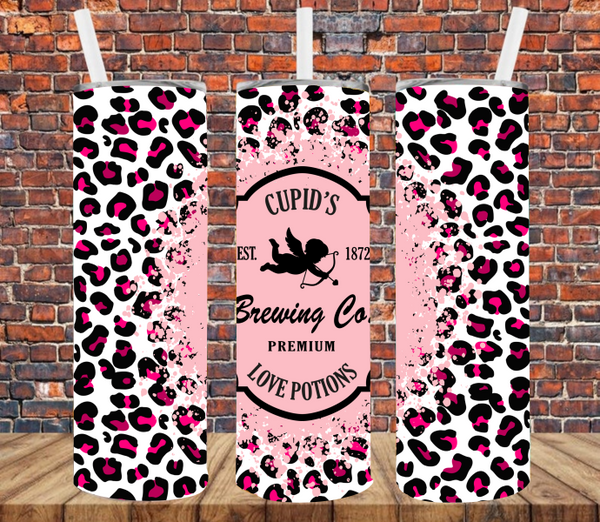 Cupid's Love Potion - Tumbler Wrap Sublimation Transfers