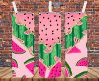 Watermelon - Tumbler Wrap - Sublimation Transfers